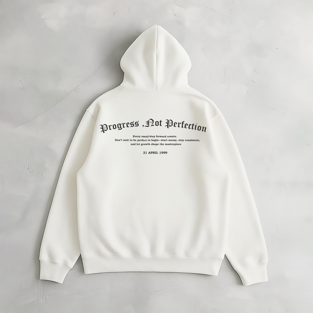 Progress, Not Perfection Hoodie
