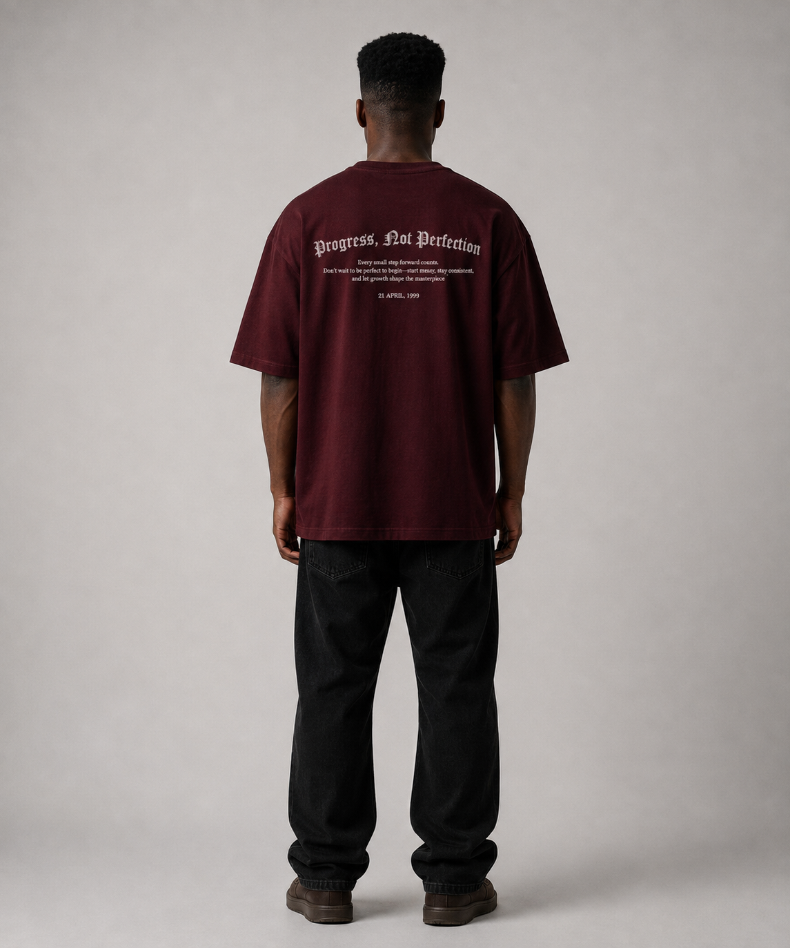 Progress Not Perfection | Oversized T-Shirt