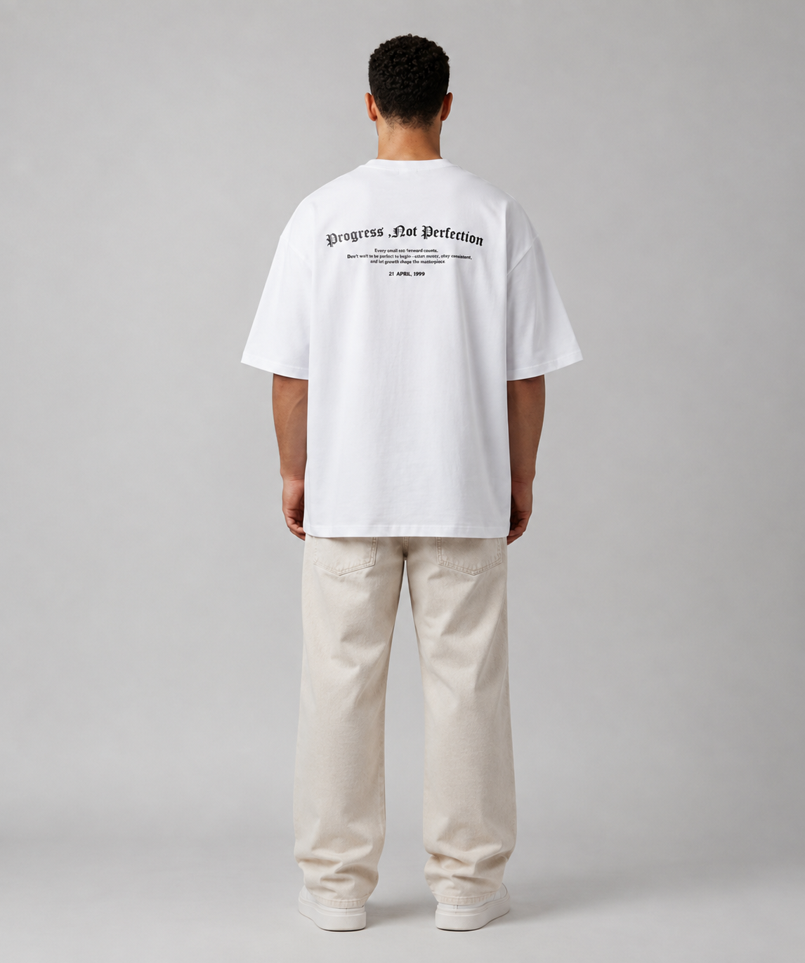 Progress Not Perfection | Oversized T-Shirt