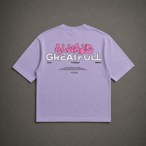 Always Grateful | Oversized T-Shirt