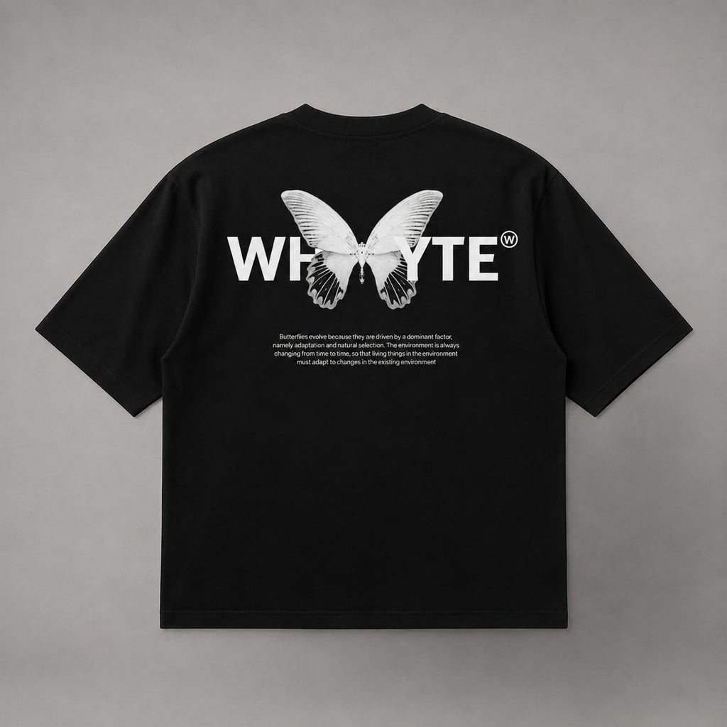 White Butterfly | Oversized T-Shirt