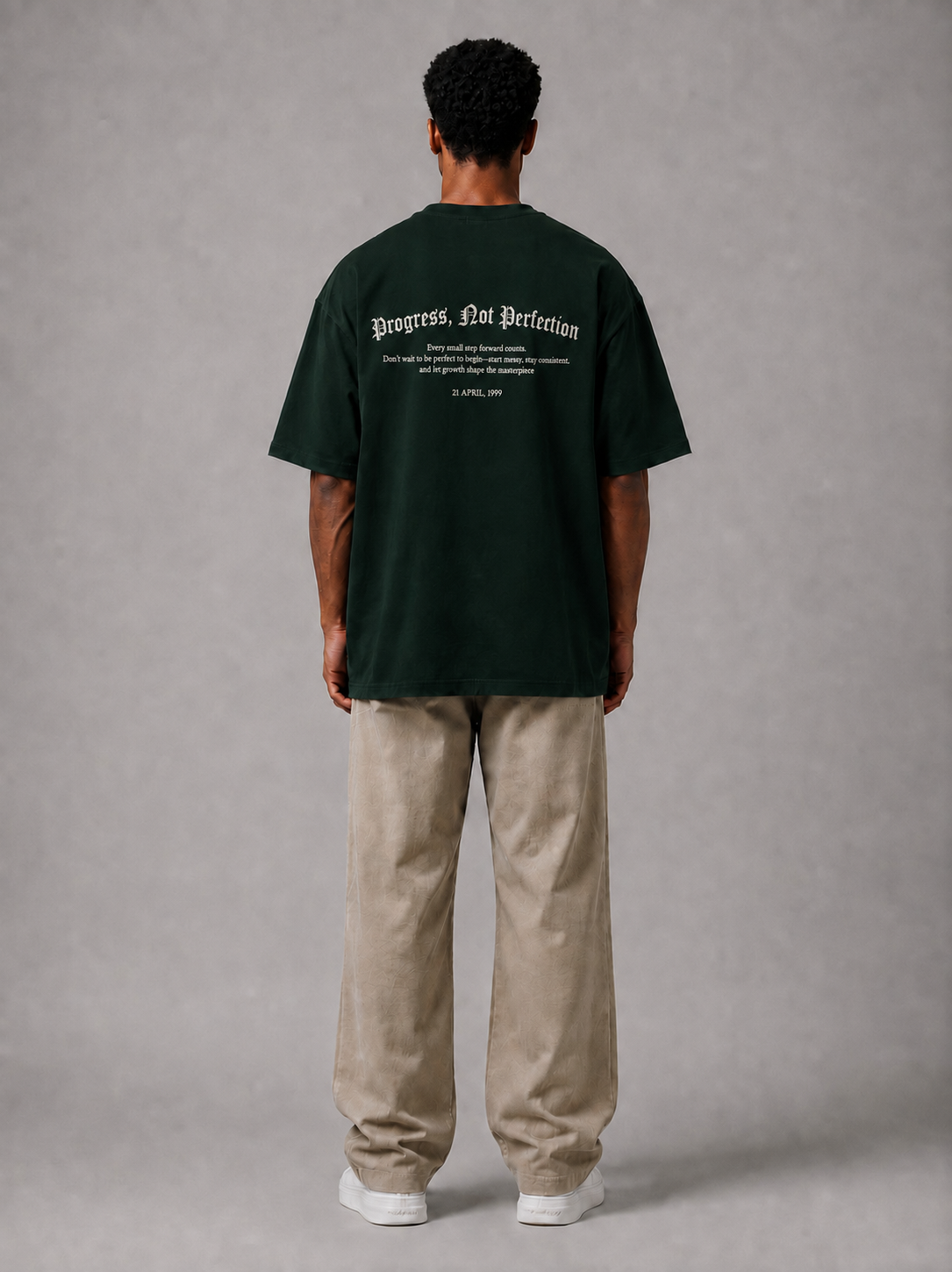 Progress Not Perfection | Oversized T-Shirt